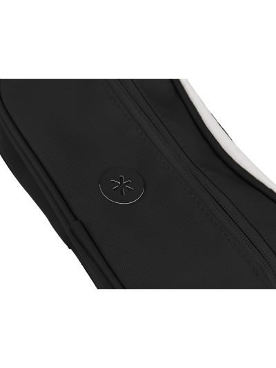 Estuche portatodo antartik 3 compartimentos compañero de mochila color negro 100 x 60 x220 mm