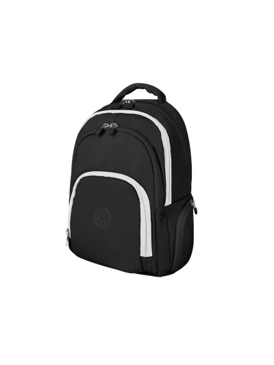 Mochila antartik multibolsillo 19l compartimento para portatil y tablet color negro450 x 160 x 300 mm