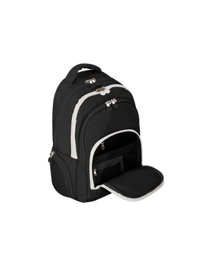 Mochila antartik multibolsillo 19l compartimento para portatil y tablet color negro450 x 160 x 300 mm