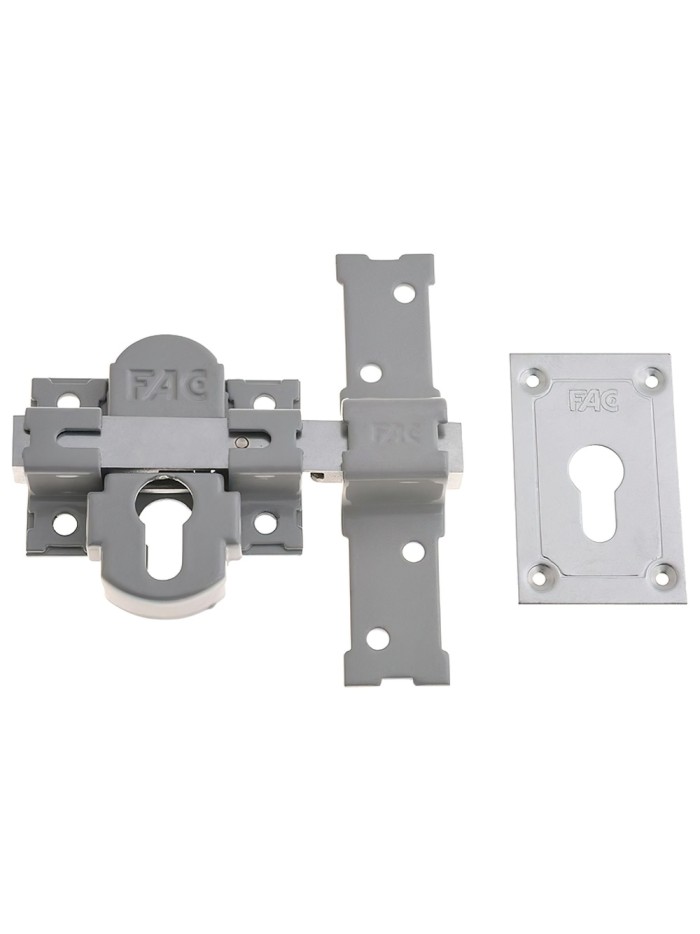Cerrojo Fac 311-l/ 80 Plata Sin Cilindro Cerrojo Fac 311-l/ 80 Plata Sin Cilindro