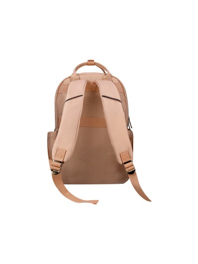 Mochila antartik diseño casual con asa multibolsillo color beige 410x120x290 mm