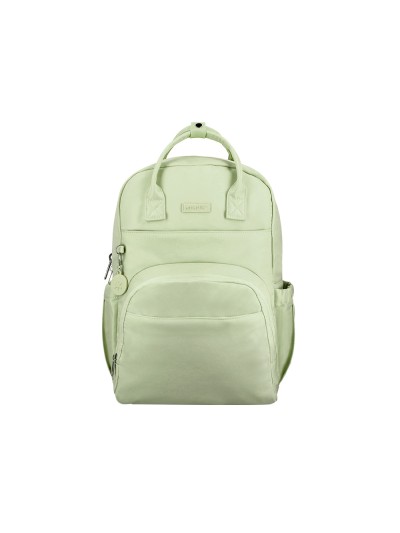 Mochila antartik diseño casual con asa multibolsillo color verde matcha 410x120x290 mm