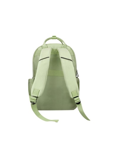 Mochila antartik diseño casual con asa multibolsillo color verde matcha 410x120x290 mm