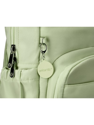 Mochila antartik diseño casual con asa multibolsillo color verde matcha 410x120x290 mm
