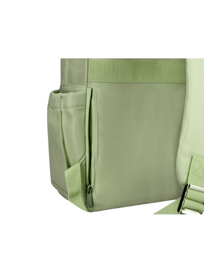 Mochila antartik diseño casual con asa multibolsillo color verde matcha 410x120x290 mm