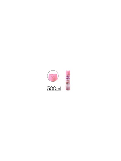Ambientador spray splash aroma rosas bote de 300 ml