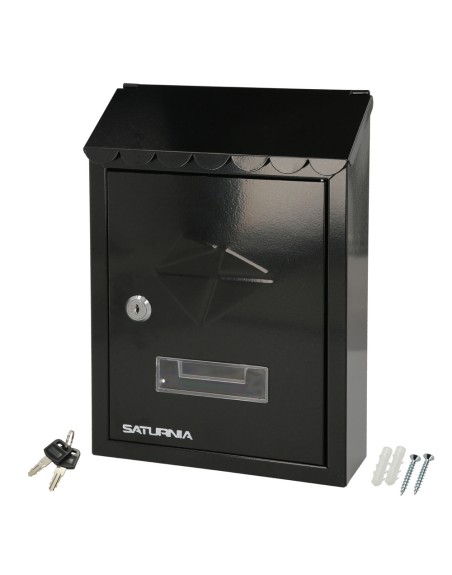 Buzon Exterior Residence 205 x 300 x 70 mm. Negro