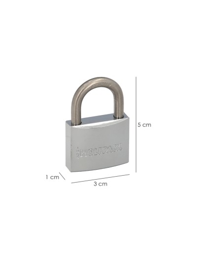 Candado Inoxidable Arco Normal  30mm.