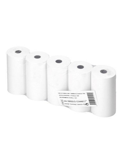 Rollo sumadora termico greening 57 mm ancho x 60 mm diametro sin bisfenol a papel de 70 g/m2