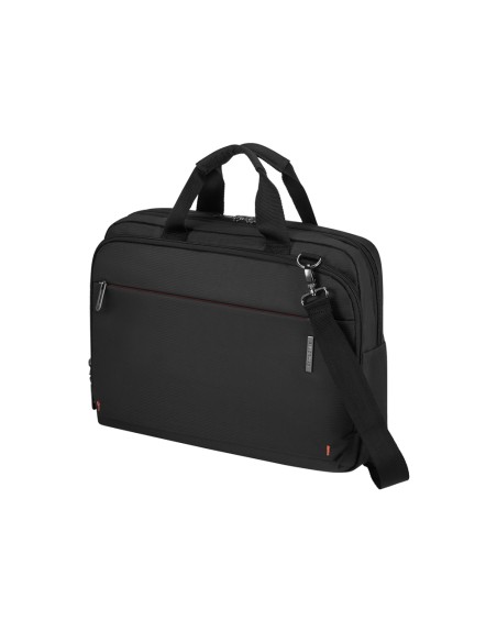 Maletin para portatil samsonite network 4 15,6/' negra con asa y bolsillos exteriores color negro