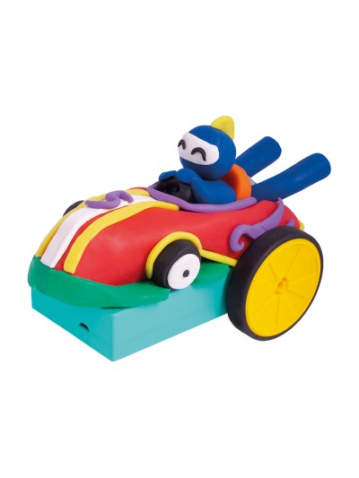 Juego jovi plastilina jovitech crazy cars fantasy kit