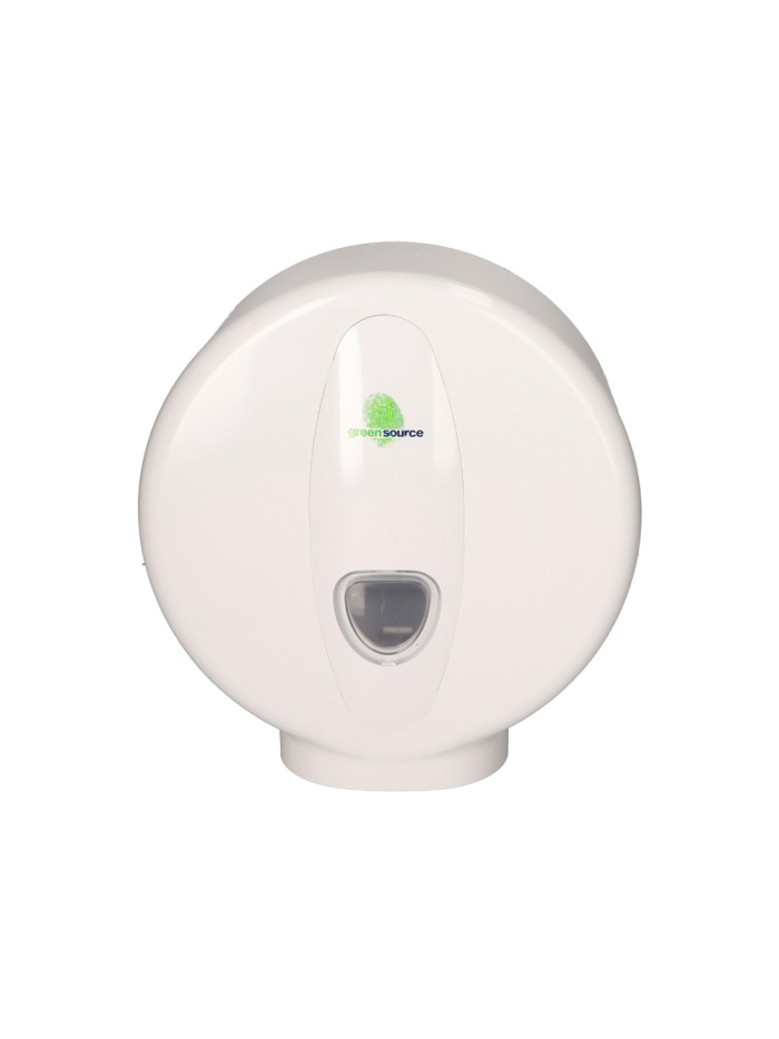 Dispensador papel higienico bunzl greensource mini jumbo fabricado en abs color blanco Dispensador papel higienico bunzl greensource mini jumbo fabricado en abs color blanco