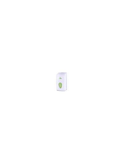 Dispensador papel higienico bunzl greensource plegado zig-zag fabricado en abs color blanco