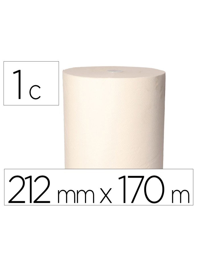 Papel secamanos bunzl greensou urce 1 capa celulosa blanca 212mm x 170mt paquete de 6 con sistema autocorte Papel secamanos bunzl greensou urce 1 capa celulosa blanca 212mm x 170mt paquete de 6 con sistema autocorte