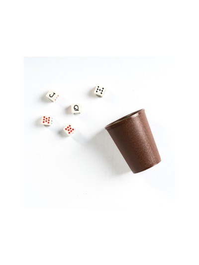 Dados poker forunier con cubilete en blister