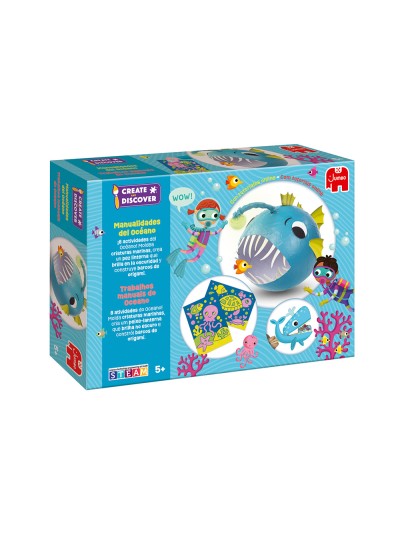 Juego jumbo educativo create & discover oceano
