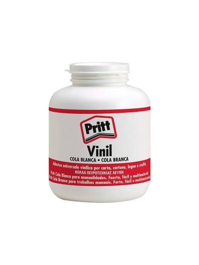 Pegamento cola vinilica pritt blanca bote de 1000 gr