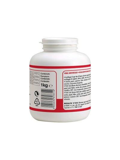 Pegamento cola vinilica pritt blanca bote de 1000 gr