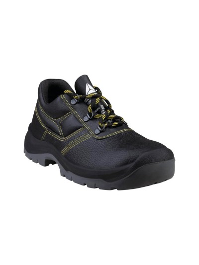 Zapatos de seguridad deltaplus piel crupon pigmentada suela pu bi densidad color negro talla 45