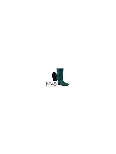 Botas deltaplus de seguridad stone pvc verde suela de tacos talla 48