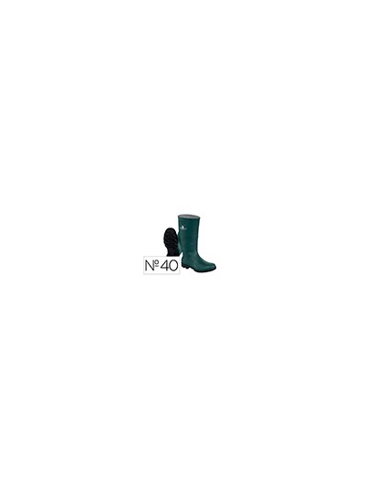 Botas deltaplus de seguridad stone pvc verde suela de tacos talla 40