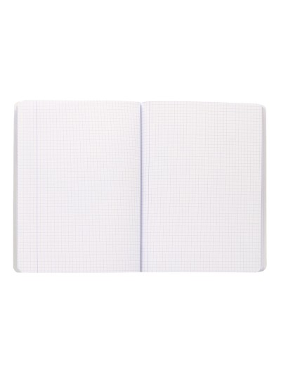 Libreta antartik a5+ plus cosida 48 hojas 90g/m2 cuadro 4mm con margen 6 colores surtidos