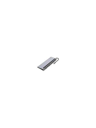 Hub belkin inc004btsgy multipuerto usb-c / hdmi / vga / usb-a / usb-c / ethernet / jack 3,5 mm color
