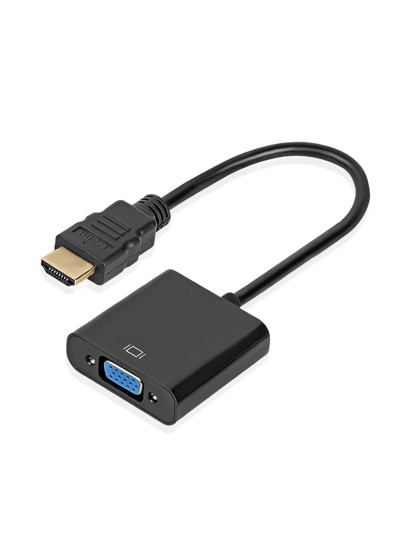 Adaptador hdmi a vga m - h fhd 1080p