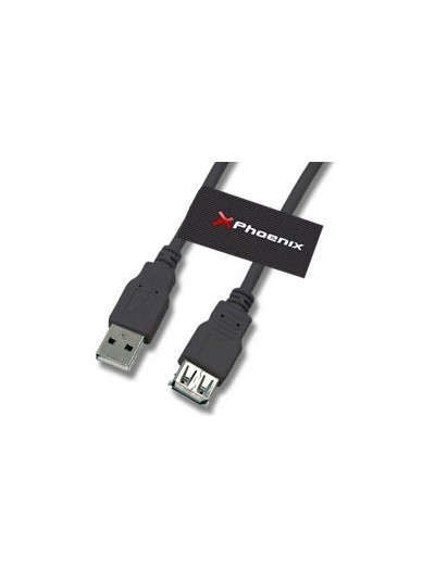 Cable usb macho a hembra 5 m