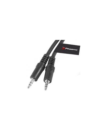 Cable de audio mini jack 3.5 mm m - m estéreo de 3 m