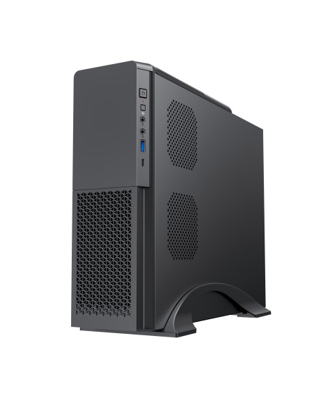 Caja de ordenador phoenix micro atx lite - s80 formato slim con usb 3.0 fuente 300w 80 plus