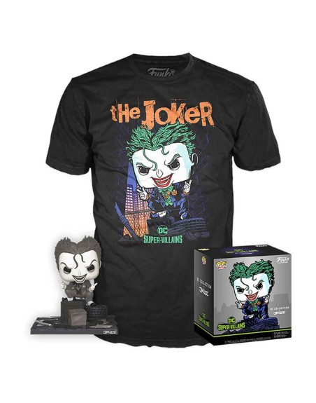Funko pop dc comics dc jim lee joker + camiseta ut - 56648