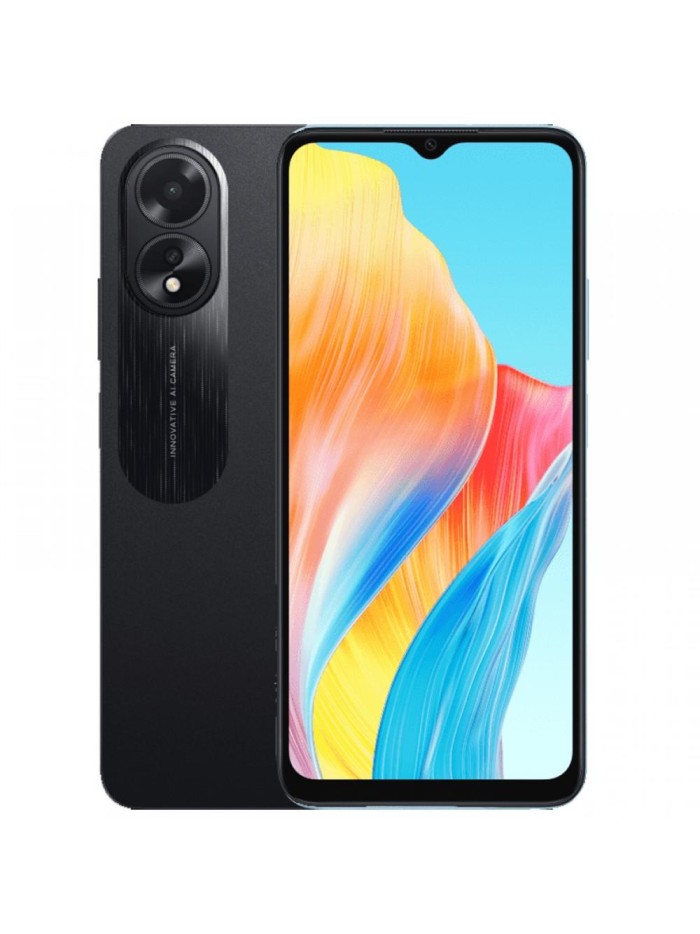 Movil oppo a18 6.56 pulgadas 4gb 128gb golwing black Movil oppo a18 6.56 pulgadas 4gb 128gb golwing black