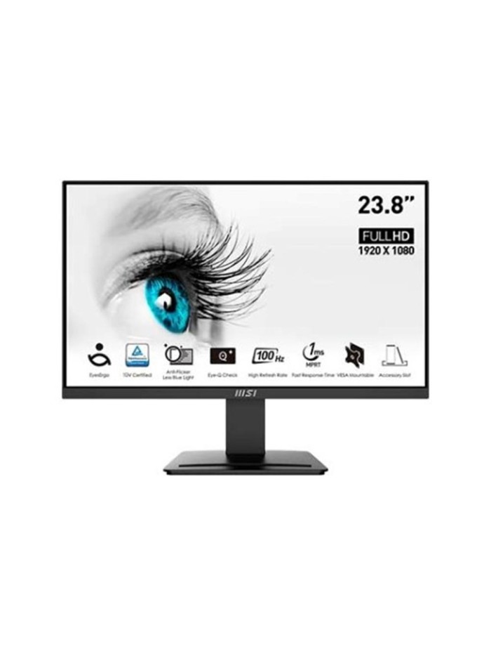 Monitor msi pro mp2412 23.8 pulgadas fhd 100hz Monitor msi pro mp2412 23.8 pulgadas fhd 100hz