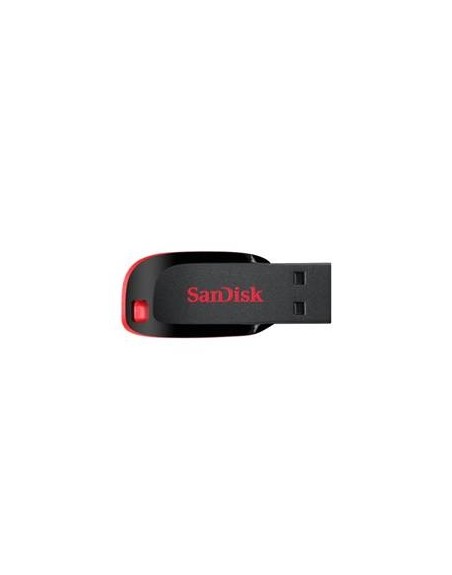 Memoria usb 2.0 sandisk 32gb cruzer blade rojo