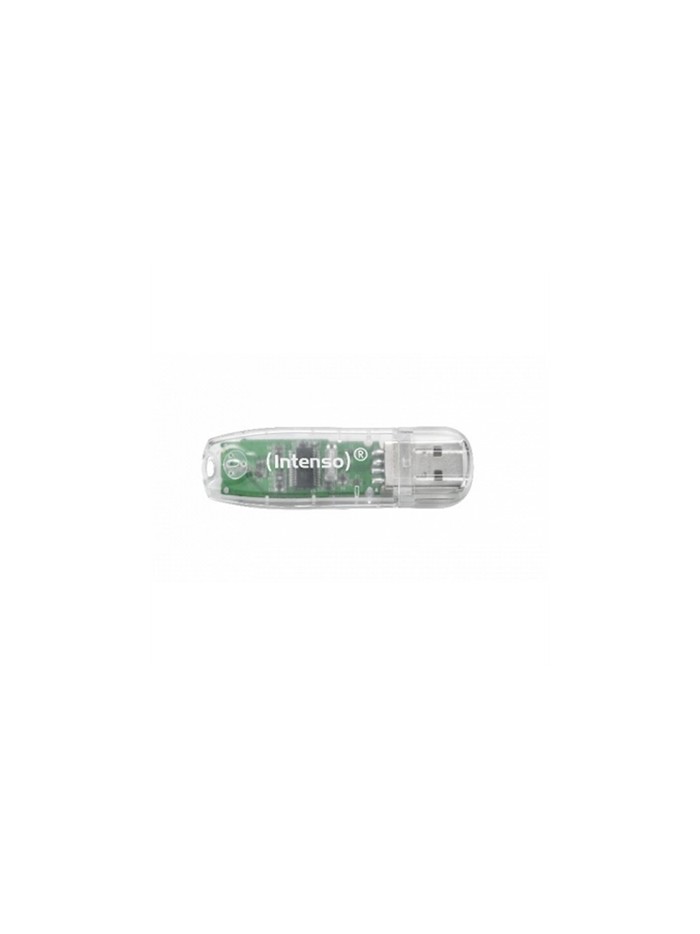 Memoria usb 2.0 intenso rainbow 32gb transparente Memoria usb 2.0 intenso rainbow 32gb transparente