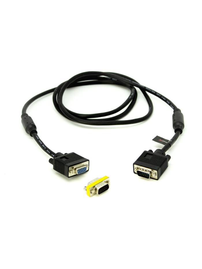 Cable svga d - sub15 de 3 m - m - h con adaptador m - m Cable svga d - sub15 de 3 m - m - h con adaptador m - m