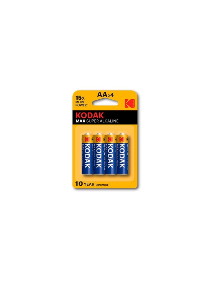 Blister pilas kodak alcalina max aa lr6 1.5v - blister blister 4 pilas Blister pilas kodak alcalina max aa lr6 1.5v - blister blister 4 pilas