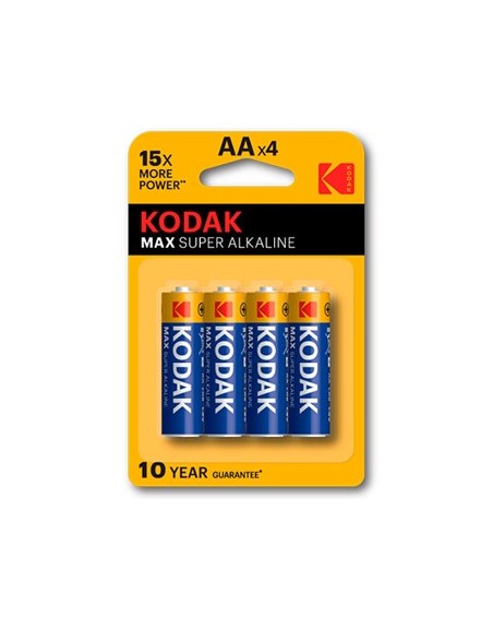 Blister pilas kodak alcalina max aa lr6 1.5v - blister blister 4 pilas