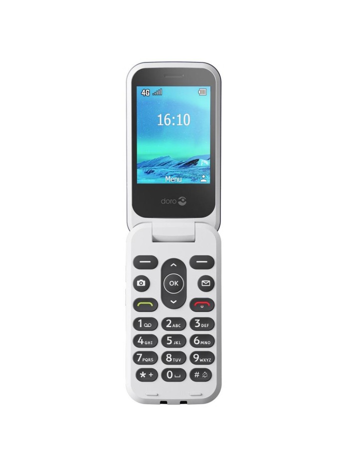Telefono movil doro 2840 4g azul - blanco Telefono movil doro 2840 4g azul - blanco