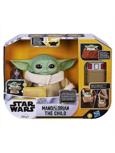 Replica figura animatronica hasbro the mandalorian baby yoda