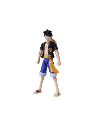 Figura bandai one piece anime heroes luffy dressrosa