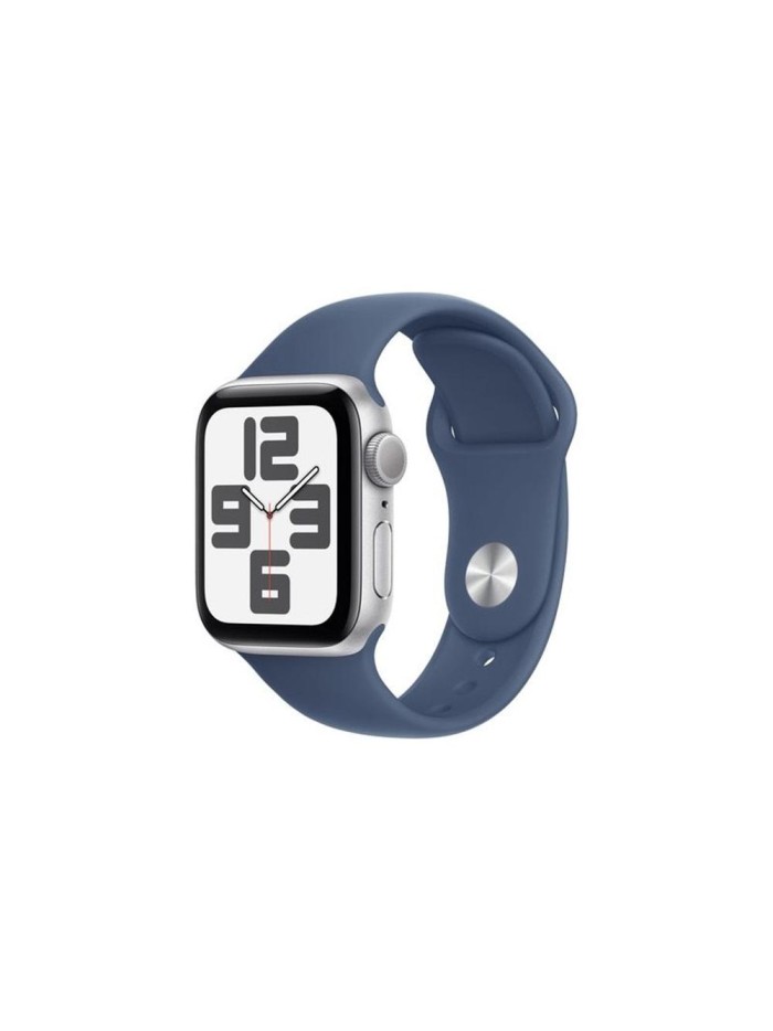 Smartwatch apple watch se gps 40mm silver case blue denim band s - m Smartwatch apple watch se gps 40mm silver case blue denim band s - m