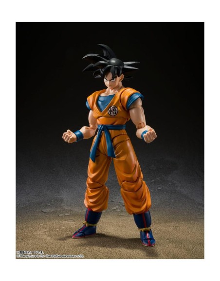 Figura tamashii nations dragon ball super sh figuarts son goku super hero