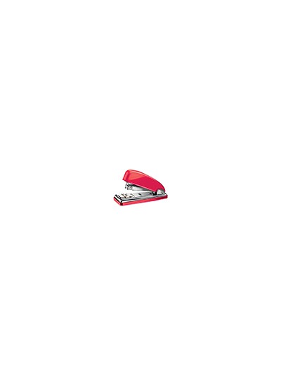 Grapadora petrus 226 wow rojo metalizado capacidad 30 hojas en blister usa grapas 22/6 y 24/6