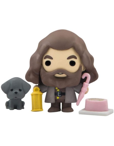 Figura de goma gomee harry potter rubeus hagrid 8 cm