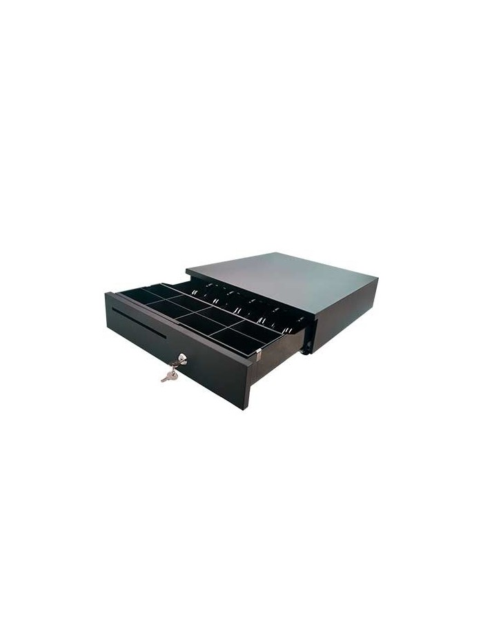 Cajon portamonedas 10pos lb - 405b1 negro 405x420 mm 5 bill 8 mon rj12 microsiwtch tpv Cajon portamonedas 10pos lb - 405b1 negro 405x420 mm 5 bill 8 mon rj12 microsiwtch tpv
