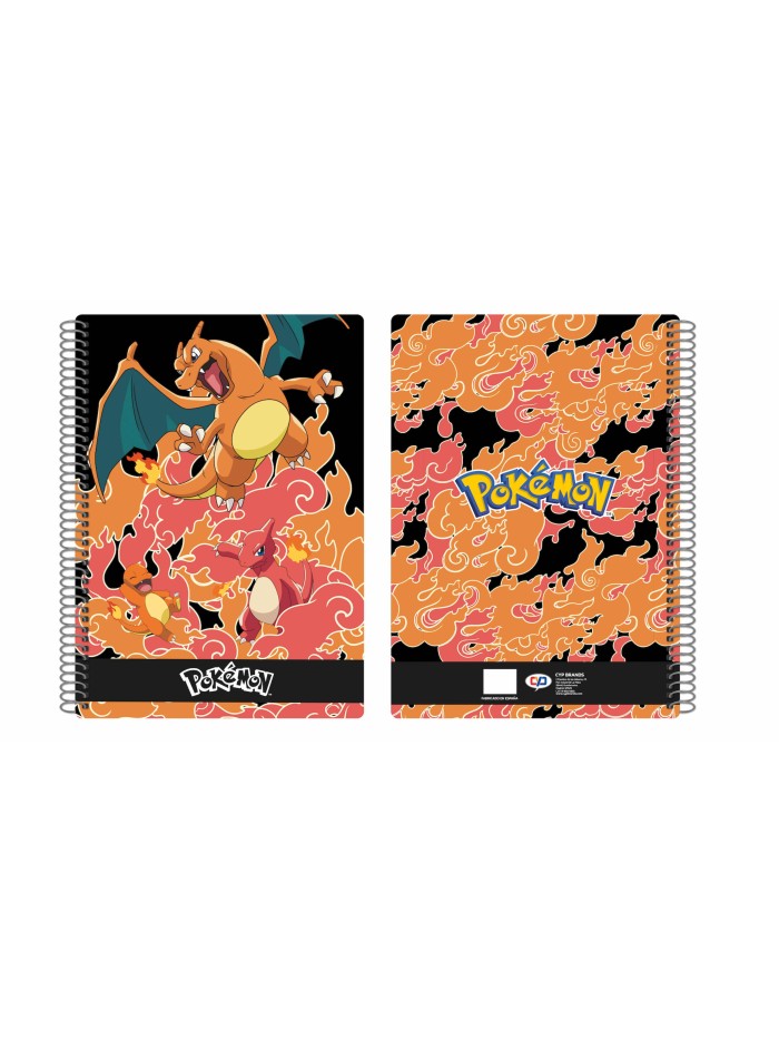 Cuaderno folio cyp brands 80 hojas pokemon charmander Cuaderno folio cyp brands 80 hojas pokemon charmander