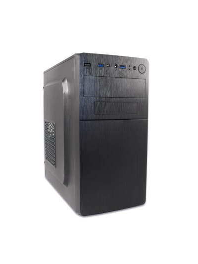 Caja ordenador microatx mpc28 2 usb3 .0 fuente 500w negra oem