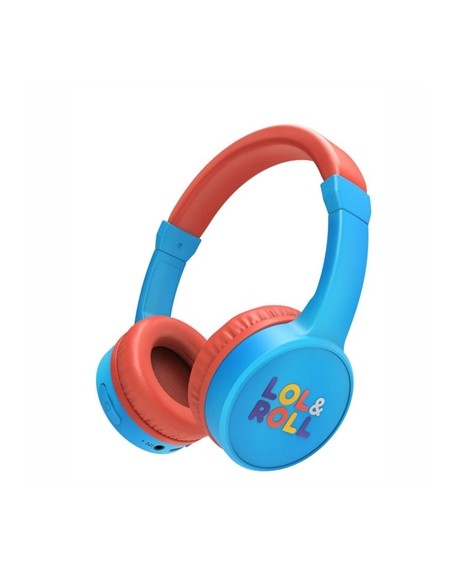 Auriculares micro energy sistem lol&roll pop blue supraural - bt 5.1 - jack 3.5mm - multiplataforma